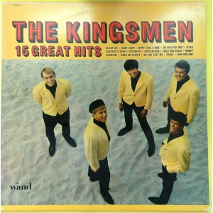 KINGSMEN 15 Great Hits (Wand W 674) USA 1966 MONO LP (Garage Rock, Rock & Roll)